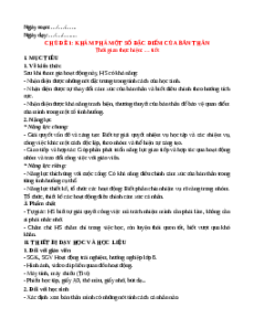 Giáo án HĐTN 8 Chân trời sáng tạo (năm 2025) | Giáo án Hoạt động tự nhiên 8 mới, chuẩn nhất (bản 1)