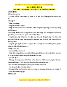 Giáo án Bài 21 Địa lí 11 Chân trời sáng tạo (2024): Thực hành: Tìm hiểu tình hình kinh tế - xã hội Liên Bang Nga