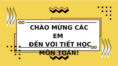 Giáo án Powerpoint Tỉ số lượng giác của góc nhọn Toán 9 Chân trời sáng tạo