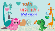 Giáo án Powerpoint Mét vuông Toán lớp 4 Chân trời sáng tạo (Phiên bản 2)