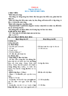 Giáo án Tiếng việt 2 Kết nối tri thức Học kì 2