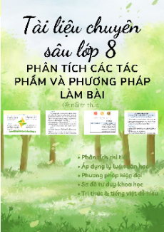 Tài liệu chuyên sâu ôn thi HSG Văn 8 Kết nối tri thức
