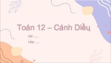 Giáo án Powerpoint Đường tiệm cận của đồ thị hàm số Toán 12 Cánh diều