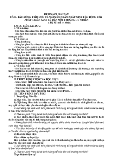 Giáo án Chuyên đề KTPL 11 Kết nối tri thức