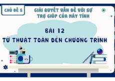 Giáo án Powerpoint Bài 12 Tin học 8 Kết nối tri thức: Từ thuật toán đến chương trình