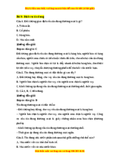 Trắc nghiệm Bài 9: Dịch vụ tín dụng KTPL 10 Cánh diều