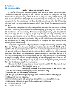 Ngữ liệu ngoài sgk lớp 10 phần Truyện sử thi