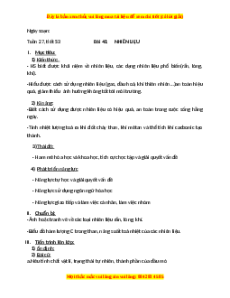 Giáo án Nhiên liệu Hóa học 9