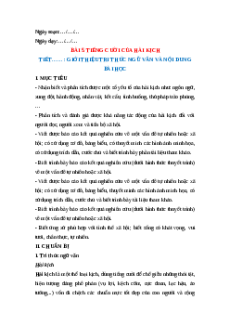 Giáo án Tri thức ngữ văn trang 130 Ngữ Văn 12 Kết nối tri thức