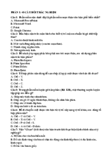 Đề cương ôn tập Giữa kì 2 Tin học lớp 4 Kết nối tri thức