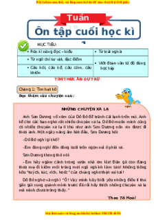 Bài tập cuối tuần Tiếng việt lớp 3 Tuần 18 Kết nối tri thức (có lời giải)