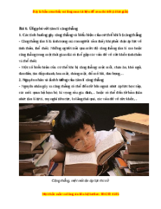 Lý thuyết GDCD 7 Kết nối tri thức Bài 6: Ứng phó với tâm lí căng thẳng