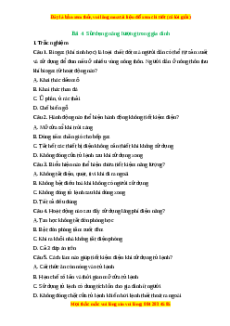 Trắc nghiệm Bài 4 Công nghệ 6 Cánh diều: Sử dụng năng lượng trong gia đình