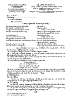 Đề thi thử tốt nghiệp THPT 2025 Ngữ văn Sở GD&ĐT Ninh Bình (Lần 1)