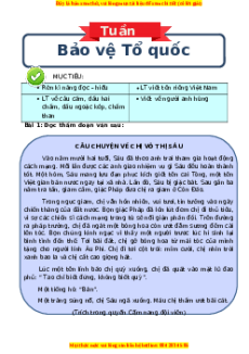 Bài tập cuối tuần Tiếng việt lớp 3 Tuần 28 Cánh diều (có lời giải)