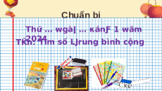 Giáo án Powerpoint Tìm số trung bình cộng Toán lớp 4 Kết nối tri thức