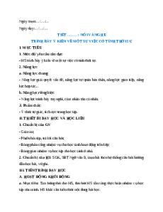 Giáo án Trình bày ý kiến về một sự việc có tính thời sự Ngữ Văn 9 Cánh diều