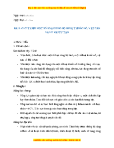Giáo án GDQP 11 Bài 6 (Kết nối tri thức): Giới thiệu một số loại súng bộ binh, thuốc nổ, vật cản và vũ khí tự tạo