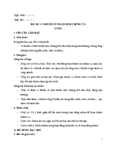 Giáo án Bài 18 Khoa học lớp 5 Kết nối tri thức: Vi khuẩn xung quanh chúng ta