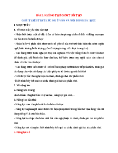 Giáo án Bài 2 Ngữ Văn 12 Kết nối tri thức (năng lực số)