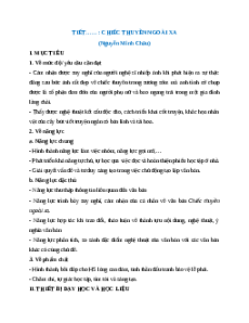 Giáo án Thực hành đọc hiểu: Chiếc thuyền ngoài xa Ngữ Văn 12 Cánh diều