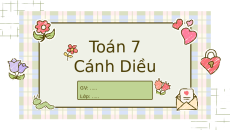 Giáo án Powerpoint Tập hợp Q các số hữu tỉ Toán 7 Cánh diều