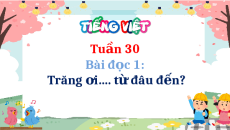 Giáo án Powerpoint Chia sẻ và đọc: Trăng ơi... từ đâu đến Tiếng Việt lớp 5 Cánh diều