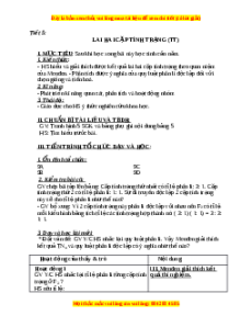 Giáo án Lai hai cặp tính trạng (Tiếp theo) Sinh học 9