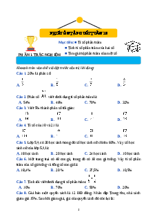 Bài tập cuối tuần Toán lớp 5 Chân trời sáng tạo Học kì 2