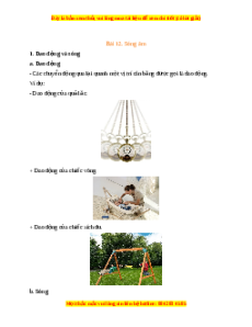 Lý thuyết KHTN 7 Kết nối tri thức Bài 12: Sóng âm