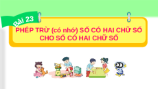 Giáo án powerpoint Phép trừ (có nhớ) số có hai chữ số cho số có một chữ số | Kết nối tri thức Toán lớp 2