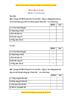 VBT Tiếng Việt 3 Bài 16 (Cánh diều): Bảo vệ Tổ quốc