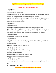 Giáo án Ôn tập và tự đánh giá cuối học kì 1 Ngữ văn 11 Cánh diều