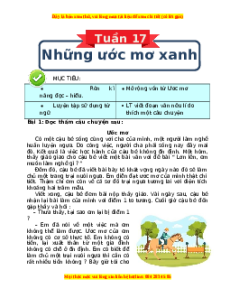 Bài tập cuối tuần Tiếng Việt 4 Tuần 17 Chân trời sáng tạo (có lời giải)
