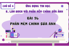 Giáo án Powerpoint Bài 9B Tin học 8 Kết nối tri thức: Thay đổi khung hình, kích thước ảnh