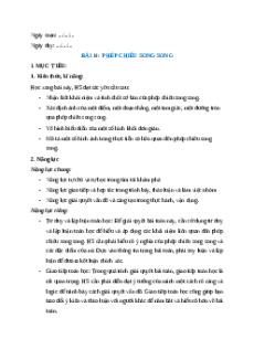Giáo án Bài 14 Toán 11 Kết nối tri thức (năng lực số)