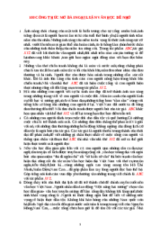 100 Công thức mở bài nghị luận văn học dễ nhớ