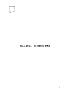 (Ôn thi Viên chức Mầm non) Giáo án cho trẻ 3-4 tuổi