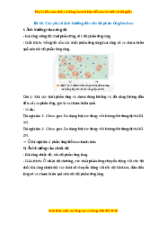 Lý thuyết Các yếu tố ảnh hưởng đến tốc độ phản ứng hóa học Hóa học 10 Chân trời sáng tạo