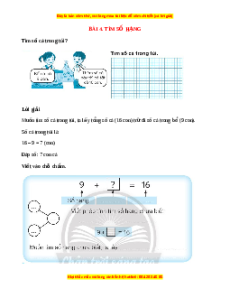 VBT Toán lớp 3 Bài 4 (Chân trời sáng tạo): Tìm số hạng