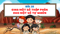 Giáo án Powerpoint Chia một số thập phân cho một số tự nhiên Toán lớp 5 Chân trời sáng tạo