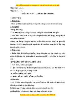 Giáo án Luyện tập chung trang 108 - 109 Toán 6 Kết nối tri thức