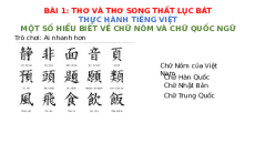 Giáo án Powerpoint Thực hành tiếng Việt trang 18 Ngữ văn 9 Cánh diều