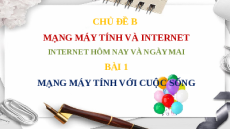 Giáo án PowerPoint Chủ đề B Bài 1 Tin học 10 Cánh diều: Mạng máy tính với cuộc sống