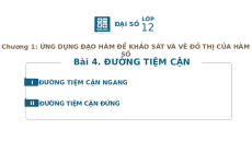 Giáo án Powerpoint Đường tiệm cận Toán 12 Giải tích