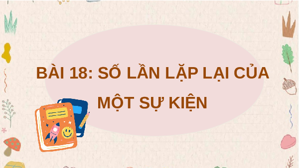 Giáo án Powerpoint Số lần lặp lại của một sự kiện Toán lớp 4 Chân trời sáng tạo