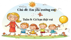 Giáo án Powerpoint Tuần 9: Có bạn thật vui Hoạt động trải nghiệm lớp 2 Kết nối tri thức