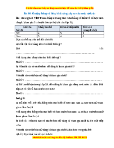 VBT Toán lớp 3 Bài 80 (Kết nối tri thức): Ôn tập bảng số liệu, khả năng xảy ra của một sự kiện
