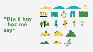 Giáo án Powerpoint Bài 10 Địa lí 8 Chân trời sáng tạo: Vai trò của tài nguyên khí hậu và tài nguyên nước