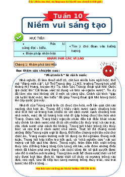 Bài tập cuối tuần Tiếng việt 4 Tuần 10 Kết nối tri thức (có lời giải)